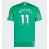 Newcastle United Harvey Barnes #11 Bortatröja 2025-26 Korta ärmar Newcastle United Harvey Barnes #11 Bortatröja 2025-26 Korta ärmar